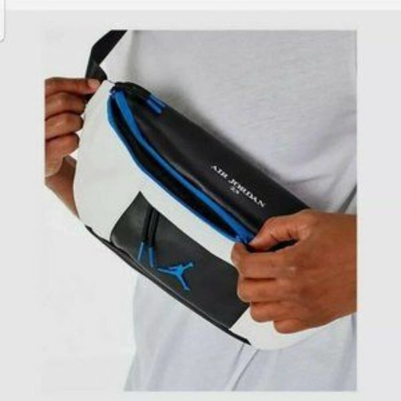 Jordan Bags Nwt Jordan Jumpman Retro Crossbody Sling Bag White Blue
